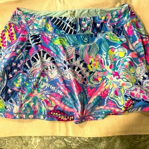 Lilly Pulitzer athletic tennis skirt, xl like new
